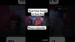 First time heroine in free fire gaming Crazy Harry yt ✴️✴️😎 [upl. by Ellinet46]