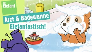 Bobo geht zum Kinderarzt amp Bobo in der Badewanne  Der Elefant  WDR [upl. by Aihsram]