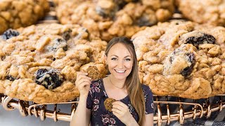 A Chewy Oatmeal Raisin Cookie Youre Going to Love [upl. by Ennaeerb]