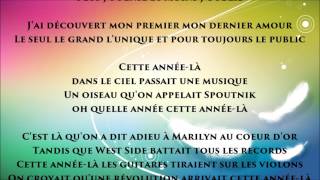 M POKORA  CETTE ANNEE LA PAROLES [upl. by Eylatan568]