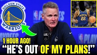 KERR DROPS BOMBSHELL Hes NEVER Playing for Me Again  nba news warriors [upl. by Onej]