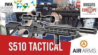 Air Arms S510 Tactical  IWA 2024 Gun Show [upl. by Nedrud]