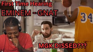 First Time Hearing Eminem  Gnat REACTION [upl. by Adest]