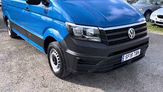 Vw crafter MWB HIGH ROOF Euro 6 [upl. by Braca]