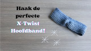 Een Hoofdband haken ❄ [upl. by Omrelliug]