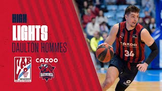 Highlights vs Monbus Obradoiro Daulton Hommes 19 pts 8 rbt y 23 VAL [upl. by Solis]