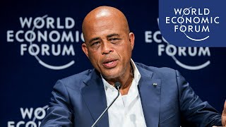 Michel Martelly Building a Better Haiti  DAVOS 2012 [upl. by Olympia]