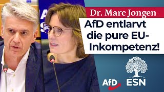 AfD entlarvt die pure EUInkompetenz – Dr Marc Jongen AfD [upl. by Wilfrid]