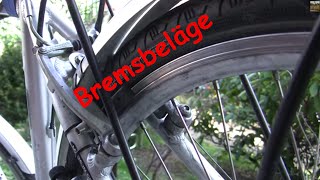 Fahrrad Bremsbeläge wechseln [upl. by Valer]