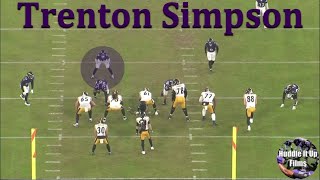 Trenton Simpson  LIGHTS OUT  All Snaps amp ST Highlight  Ravens vs Steelers [upl. by Zanahs774]