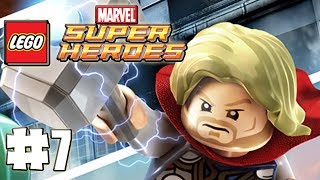 LEGO Marvel Superheroes  100 Guide  Level 7  Bifrosty Reception HD Gameplay Walkthrough [upl. by Ahsea255]