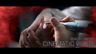 Beauty salon  Promo cinematic video  b roll [upl. by Zobe]