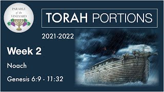 Torah Portions  Week 2  Noach  Genesis 68  1132 20212022 [upl. by Adnoval]