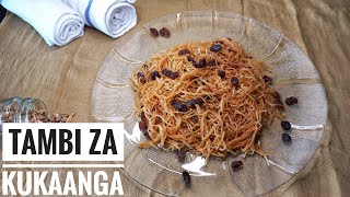 Jinsi ya kupika tambi za sukari  Tambi za kukaanga Recipe  Sweet Vermicelli Recipe [upl. by Allain]