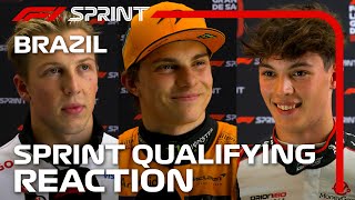 Drivers React After Sprint Qualifying  2024 Sao Paulo Grand Prix [upl. by Llenrod9]