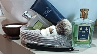 Rasatura Classica contro il logorio dello quotSmart Shavingquot Floris Elite Simpson Duke 3 Pure Badger [upl. by Erastatus]