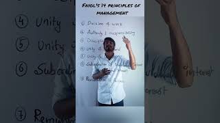 fayols 14 principles of management  Business studies  class 12  2022 shorts [upl. by Farica]