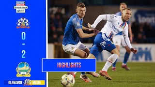 HIGHLIGHTS  Glenavon 02 Linfield  16 December 2023 [upl. by Aronid]