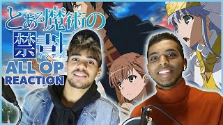 A CERTAIN MAGICAL INDEX OPENINGS 16 All Openings  Anime Reaction [upl. by Stoecker920]