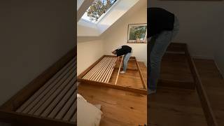 XXL Bett einfach selber bauen 🤩 diyprojects diycraft diyideen makeover diyideas [upl. by Cassy]