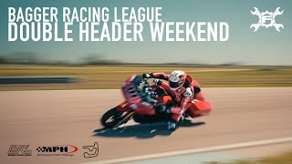 Opening Weekend 2024 Bagger Racing League BRL  Motorsports Park Hastings [upl. by Eisiam]