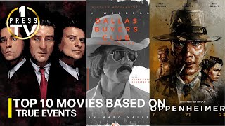 Top 10 Movies Based on a True Story [upl. by Neerod987]