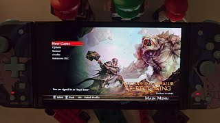 Kingdoms of Amalur ReReckoning Nintendo Switch OLED [upl. by Ruder]