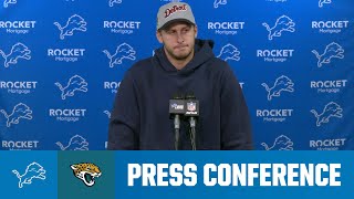 Jared Goff postgame media availability  2024 Week 11 Lions vs Jaguars [upl. by Laden]