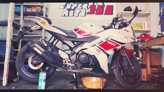 How to change your Motorcycle Engine Oil  Xado  VitaFlush  Part 2 [upl. by Pulchia]