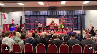 CAMikaze Top Rope Sunset Flip to Bobby Sharp May 7th 2024 [upl. by Jerome545]