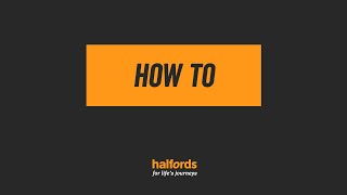 How to read faults using a code reader  Halfords UK [upl. by Ahsiekim36]