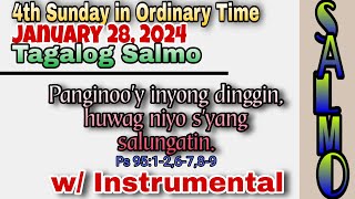 JANUARY 28 2024 TAGALOG SALMO  PANGINOOY INYONG DINGGIN HUWAG NYO SYANG SALUNGATIN [upl. by Korella394]