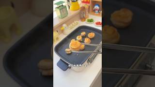 Todays breakfast recipe Mushroom and shrimp burgers crab stick sandwiches cooking recipe shorts [upl. by Nylhtak]