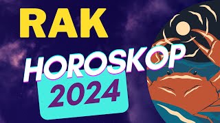 ♋︎ RAK  TVOJA HOROSKOPSKA PROGNOZA ZA CIJELU quot 2024 quot GODINU Tarot  Astrologija [upl. by Yevol169]