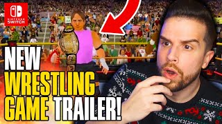 NEW WRESTLING GAME TRAILER Reaction [upl. by Suvart]