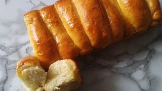 CONDENSED MILK BREAD RECIPE Milkyce [upl. by Yhtomot]