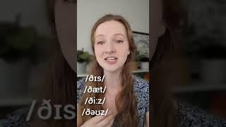 How to Pronounce quotthquot Voiced TH ð in English this that these those [upl. by Eleonora]