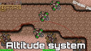 Steamlands 15  Heightaltitude system sneak peek  Rusted Warfare Mod [upl. by Jezreel]