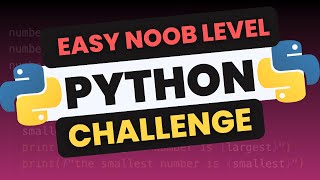 Beginner Python Noob Level Unlocked [upl. by Neelasor]