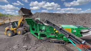 Used McCloskey I44V3 Crusher processing RAP at 600 TPH with Maverick [upl. by Gromme105]