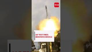 “Bull’s Eye” IAF’s test of Surface to Surface version of BrahMos Missile [upl. by Anehs576]