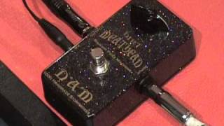 DAM Meathead Dark silicon fuzz machine guitar effects pedal demo [upl. by Akli]