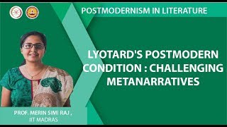 Lyotards Postmodern condition  Challenging Metanarratives [upl. by Misty]