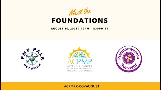 Meet the Foundations Webinar  Appendix Cancer Community [upl. by Aelanna]