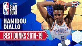 Hamidou Diallos Best Dunks of the Season  2019 ATampT Slam Dunk Participant [upl. by Kattie]