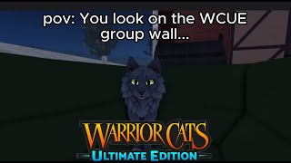 WCUE When nothing is interesting on the group wall [upl. by Gnuhp]