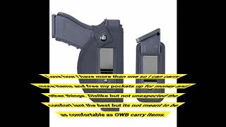 User Review TACwolf IWB Inside Waistband Pistol Handgun Magazine Holster Pouch for Concealed C [upl. by Seuqcaj357]