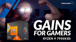 The Ultimate Gaming CPU  Overclocking Tuning amp Benchmarking The AMD Ryzen 7950X3D Review💪 [upl. by Aulea559]