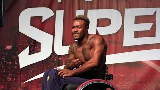 2018 Toronto SuperPro Pre Judge Wheelchair Bodybuilding [upl. by Joachima]