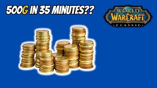 Want to make 500 Gold in 35 minutes Try Boosting Stocks WoW Classic Gold Making [upl. by Mackey]